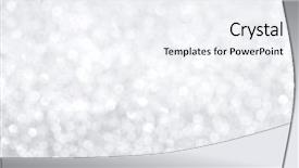  Presentation with silver abstract - Presentation theme consisting of silver bokeh abstract light holiday background and a white colored foreground