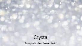  Presentation with silver abstract - PPT theme featuring silver celebration abstract background - glittering background and a light gray colored foreground