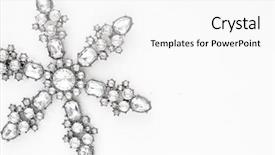  Presentation with silver christmas - Cool new presentation design with silver christmas background presents - jewel backdrop and a white colored foreground