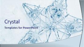  Presentation with silver christmas - Colorful PPT layouts enhanced with silver christmas star backdrop and a sky blue colored foreground