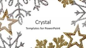  Presentation with baby jesus christmas rustic isolated - Colorful theme enhanced with silver gold - christmas frame card isolated backdrop and a white colored foreground