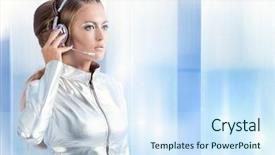  Presentation with silver - Slide deck with silver latex costume with futuristic background and a  colored foreground