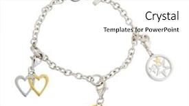  Presentation with silver - Amazing slide set having silver-necklace-isolated-on-white backdrop and a white colored foreground