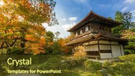  Presentation with kyoto - Cool new slides with silver pavillion ginkakuji temple japan backdrop and a tawny brown colored foreground