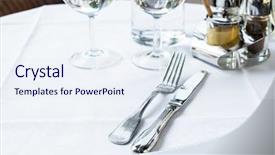  Presentation with table setting - Cool new PPT theme with happy male student holding books at the library backdrop and a gray colored foreground