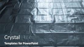  Presentation with shadow - Presentation theme having silver-sheet-or-covering background and a  colored foreground