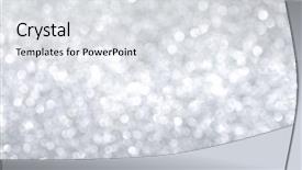  Presentation with sparkle - PPT layouts having silver shiny bright christmas bokeh background and a light gray colored foreground