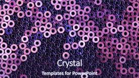  Presentation with plain colors gray texture cloth - Slides with silver sparkle - colorful sequined texture background and a wine colored foreground