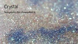 Presentation with glitter - Audience pleasing presentation consisting of abstract colorful background from glitter backdrop and a light gray colored foreground