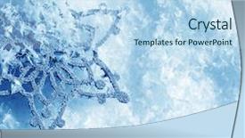  Presentation with winter - PPT theme having cool borders - winter background background and a sky blue colored foreground