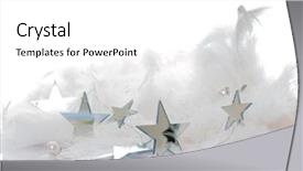  Presentation with stars - Cool new PPT theme with  backdrop and a  colored foreground