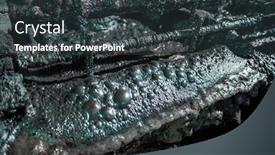  Presentation with mining process - Audience pleasing slide set consisting of silver-suspension-during-silver-mining backdrop and a dark gray colored foreground