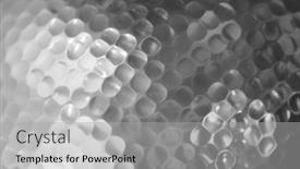  Presentation with silver - Colorful PPT theme enhanced with silver-texture-used-as-background backdrop and a light gray colored foreground