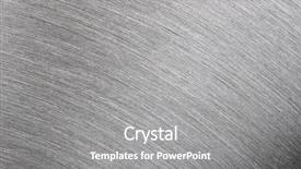  Presentation with stainless steel - Amazing slide set having silvery - metal stainless steel texture background backdrop and a gray colored foreground