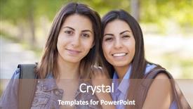  Presentation with backpacks - Slide deck featuring intercontinental - palace of culture and science background and a  colored foreground.