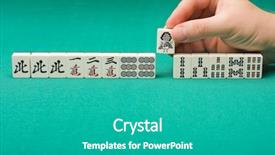  Presentation with volcano and erthcuake surface - Cool new slide deck with similarin game - smooth table surface backdrop and a  colored foreground