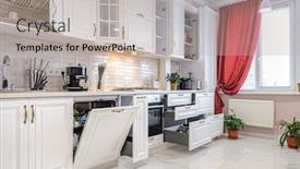  Presentation with simple - Presentation theme enhanced with simple-and-luxury-modern-white background and a light gray colored foreground