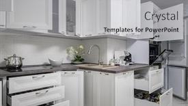  Presentation with simple - Slides having simple-and-luxury-modern-white background and a light gray colored foreground