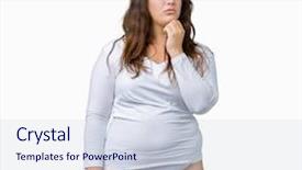  Presentation with simple - PPT theme featuring simple and natural with cross background and a  colored foreground