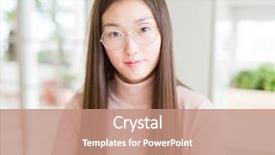  Presentation with simple nature - Audience pleasing PPT theme consisting of simple and natural with cross backdrop and a  colored foreground