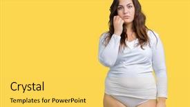  Presentation with simple - PPT theme with simple and natural with cross background and a  colored foreground