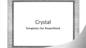  Presentation with border simple - PPT layouts enhanced with simple border - silver arts pattern picture frame background and a white colored foreground