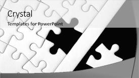  Presentation with final - Presentation theme enhanced with final step mission almost completed background and a white colored foreground