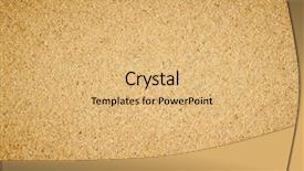  Presentation with simple - Amazing theme having simple flat sand texture backdrop and a yellow colored foreground