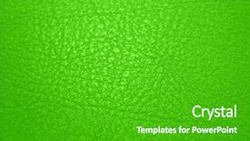  Presentation with abstract simple - Presentation theme with simple green - abstract background background and a shamrock green colored foreground