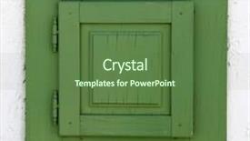  Presentation with simple green - Colorful slides enhanced with simple green window backdrop and a tawny brown colored foreground