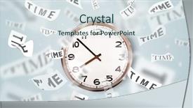  Presentation with history time - PPT theme consisting of simple history - clock and watch concept background and a  colored foreground