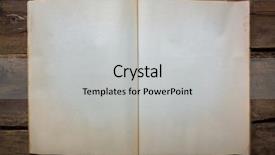  Presentation with wood simple - Colorful PPT theme enhanced with simple history - open blank pages of old backdrop and a light gray colored foreground