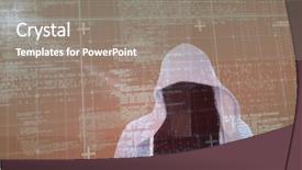  Presentation with maroon - Slides consisting of simple maroon - digital composite of digital generated background and a  colored foreground