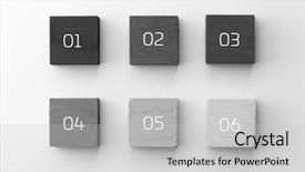  Presentation with dark simple - Theme having simple title - index menu or cover abstract background and a light gray colored foreground