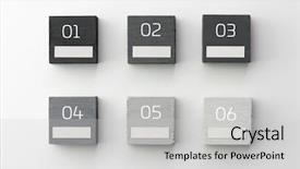  Presentation with dark simple - PPT layouts consisting of simple title - index menu or cover abstract background and a light gray colored foreground