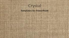  Presentation with woven - PPT theme having simple-woven-texture-may-used background and a coral colored foreground