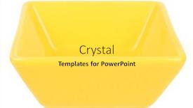  Presentation with simple - Presentation theme with simple-yellow-bowl-pot-isolated background and a light gray colored foreground