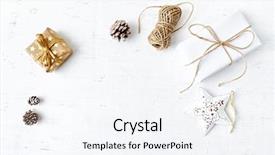  Presentation with christmas borders grunge border decoration - Theme featuring simplicity - christmas presents decoration cones background and a sky blue colored foreground