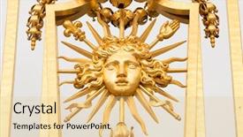  Presentation with versailles - Amazing slide deck having simply versailles in france backdrop and a lemonade colored foreground