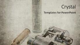  Presentation with world war - Beautiful presentation design featuring since the first world war backdrop and a light gray colored foreground