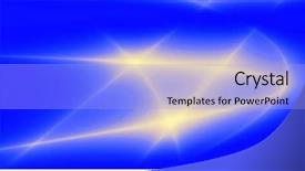  Presentation with coloured - PPT theme having sine - generated coloured rays dissecting space background and a light blue colored foreground