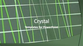  Presentation with wave - PPT theme with sine wave - close up sinusoid background and a ocean colored foreground