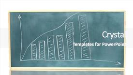 Presentation with growth chart - Beautiful slides featuring driving roller chain iso606 precision backdrop and a white colored foreground