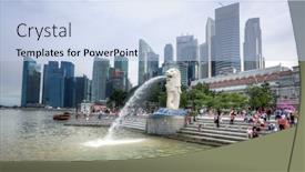  Presentation with merlion - 