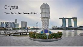 Presentation with merlion - 