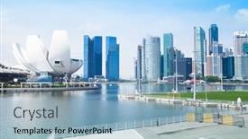  Presentation with financial center - 