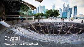  Presentation with financial center - 