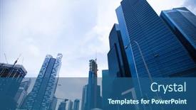  Presentation with financial center - 