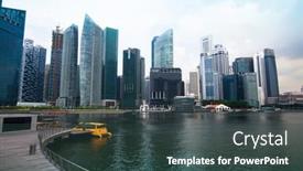  Presentation with financial center - 