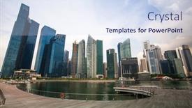  Presentation with financial center - 